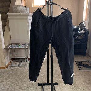 Black Adidas Joggers Size L.